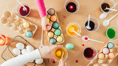 Egg decorating