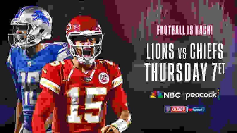 Peacock football on NBC