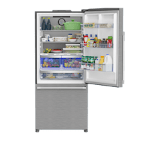 Product image of Beko BFBD30216SSIM Bottom-freezer Refrigerator
