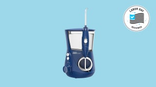 Waterpik flosser in blue